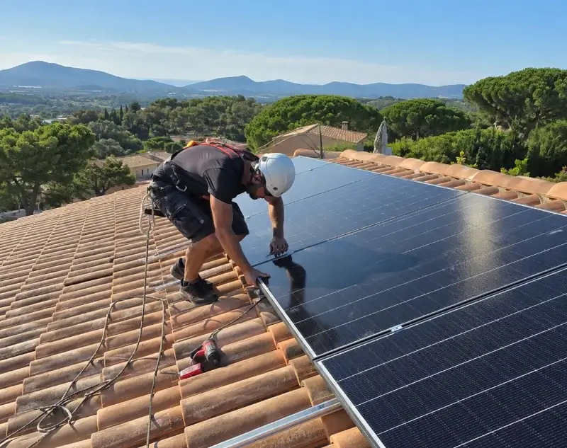 Installateur panneaux solaires La Croix-Helléan — pose photovoltaïque sur toiture