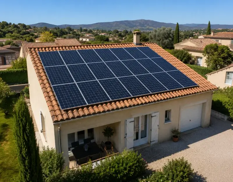 Prime à l'autoconsommation panneaux solaires La Croix-Helléan — aide financière de l'État